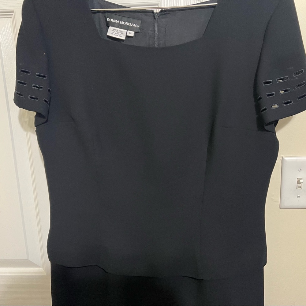 Donna Morgan Black Dress